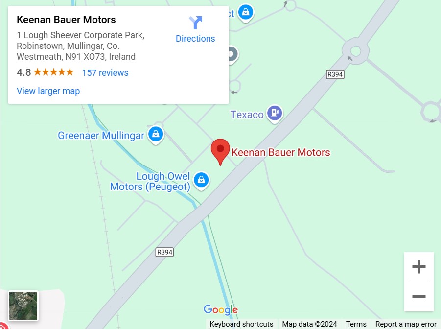 Keenan Bauer Motors Map